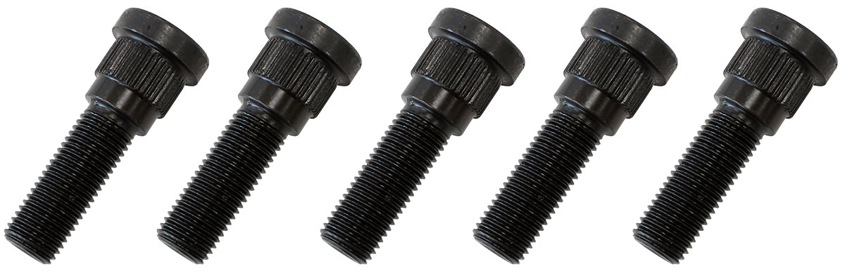 Aeroflow AF5071-1000 7/16" Wheel Studs (5 Pack) .610" Knurl - 19/32 Hole Disc / Drum