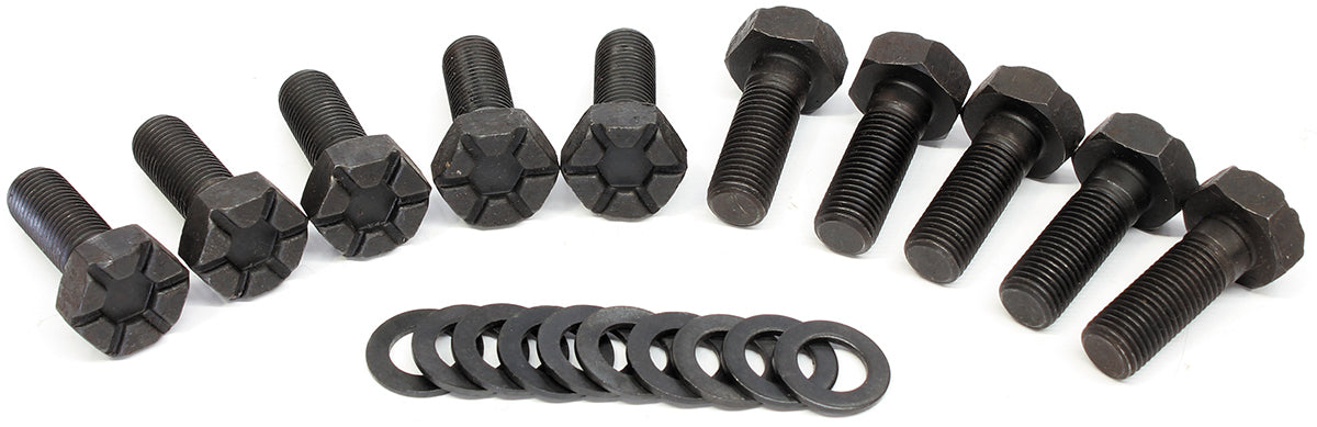 Aeroflow AF5075-1012 Ford 9" Ring Gear Bolt Set 1.25" UHL (10 Pack)