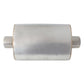 Aeroflow AF5511-350 5500 Series Stainless Steel 3-1/2" Center/Center Muffler 3-1/2" Inlet and Outlets 13.75" Length 9.45" Width 5.3" Height