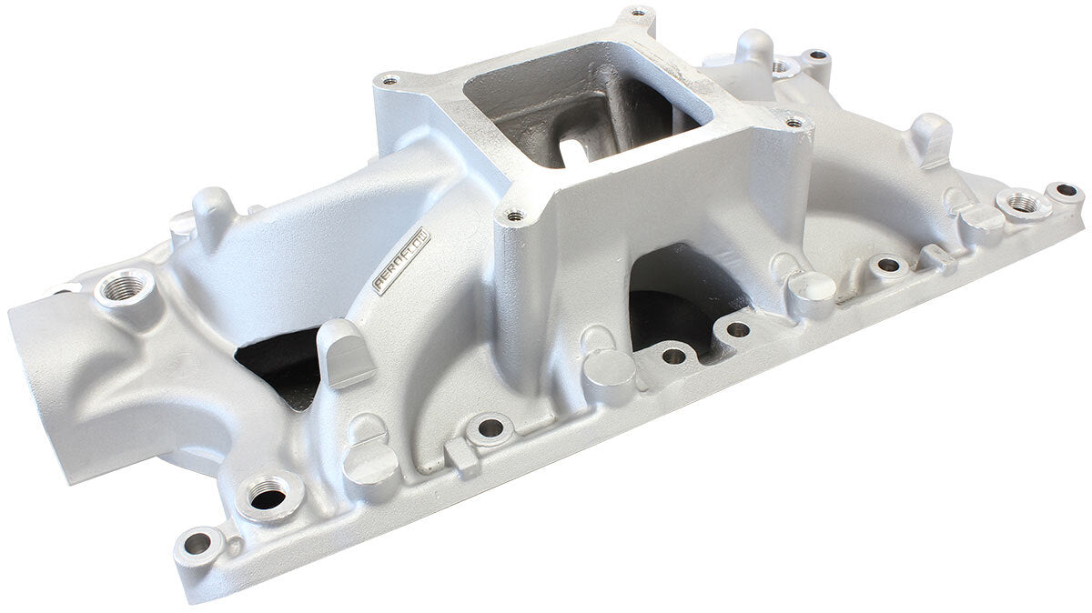 Aeroflow AF6000-2002 SBF HI RISE INTAKE MANIFOLD SINGLE PLANE FORD 302 NATURAL