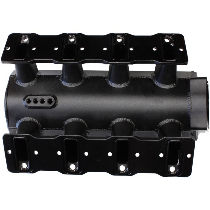 Aeroflow AF6233-5000 GM LS1/LS2 Sheet Metal Intake Manifold with Fuel Rail and Mounting Kit Suit 102mm Throttle Bodies and Cathedral Port Cylinder Hea