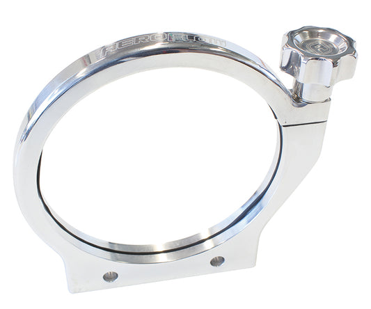 Aeroflow AF6400-3500 Aeroflow Billet Bottle Mount 3.5"/88.9mm Polished
