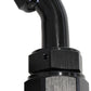 Kryptalon Series One Piece Full Flow Swivel 45?Ÿ?? Hose End -20AN (Black Finish, Suits Kryptalon Series Kevlar Hose) (AF7022-20)