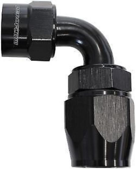 Aeroflow AF7023-06 -6AN 90 Degree Kryptalon Lightweight Big Bore 1 Piece