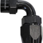 Kryptalon Series One Piece Full Flow Swivel 90?Ÿ?? Hose End -20AN (Black Finish, Suits Kryptalon Series Kevlar Hose) (AF7023-20)