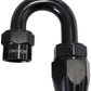 Kryptalon Series One Piece Full Flow Swivel 180?Ÿ?? Hose End -20AN (Black Finish, Suits Kryptalon Series Kevlar Hose) (AF7026-20)