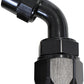 Kryptalon Series One Piece Full Flow Swivel 60?Ÿ?? Hose End -20AN (Black Finish, Suits Kryptalon Series Kevlar Hose) (AF7028-20)