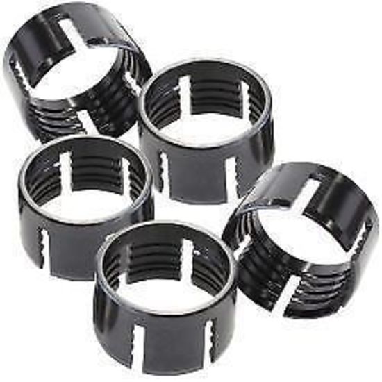 Aeroflow AF7029-08 7000 Series Replacement Olives5 Pieces Per Pack -8AN Black