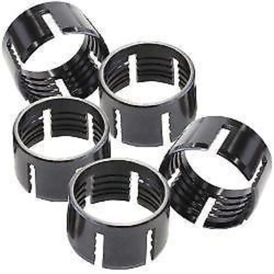 Aeroflow AF7029-08 7000 Series Replacement Olives5 Pieces Per Pack -8AN Black