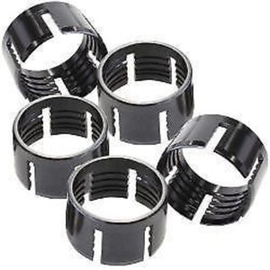 Aeroflow AF7029-10 7000 Series Replacement Olives5 Pieces Per Pack -10AN Black