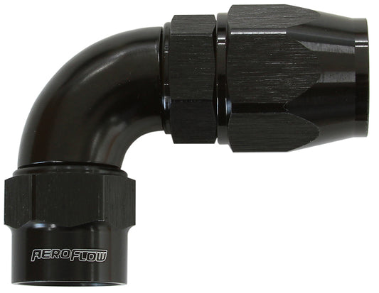 Aeroflow AF7053-06 -6AN 90 Degree Kryptalon Full Flow Big Bore 1 Piece