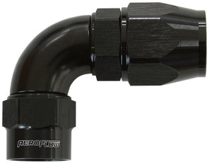 Aeroflow AF7053-08 -8AN 90 Degree Kryptalon Full Flow Big Bore 1 Piece