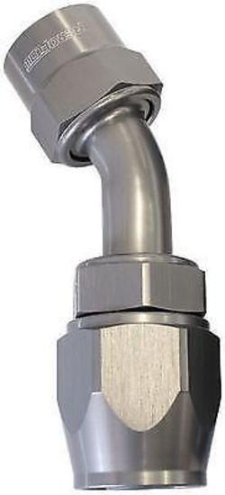 Aeroflow AF7822-10 -10AN 45 Degree Kryptalon Lightweight Big Bore Titanium