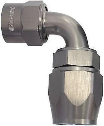 Aeroflow Kryptalon Series Kevlar Braid 16AN 90 Degree Lightweight Big Bore Titanium Aeroflow Performance Products AF7823-16
