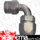 Kryptalon Series One Piece Full Flow Swivel 90?Ÿ?? Hose End -20AN (Titanium Finish, Suits Kryptalon Series Kevlar Hose) (AF7823-20)