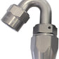 Kryptalon Series One Piece Full Flow Swivel 150Ã¸ Hose End -20AN (Titanium Finish, Suits Kryptalon Series Kevlar Hose) (AF7825-20)