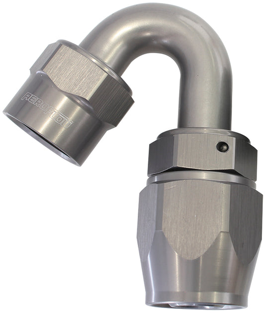 Kryptalon Series One Piece Full Flow Swivel 150?Ÿ?? Hose End -20AN (Titanium Finish, Suits Kryptalon Series Kevlar Hose) (AF7825-20)