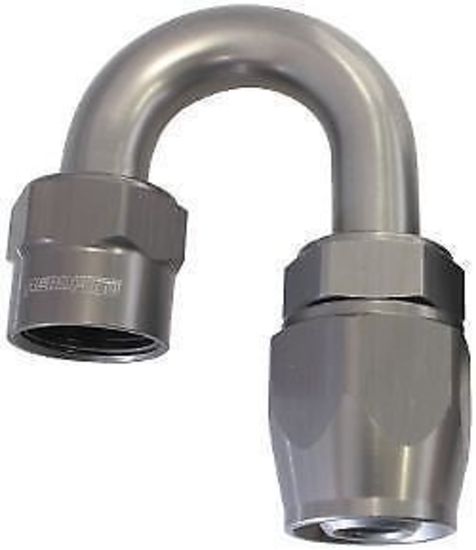 Aeroflow AF7826-04 -4AN 180 Degree Kryptalon Lightweight Big Bore Titanium