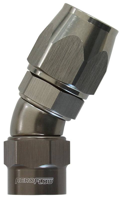 Aeroflow AF7857-06 -6AN 30 Degree Kryptalon Full Flow Big Bore 1 Piece