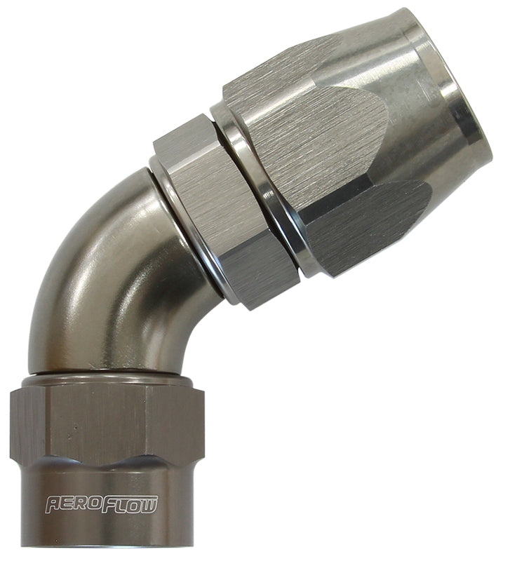 Aeroflow AF7858-08 -8AN 60 Degree Kryptalon Full Flow Big Bore 1 Piece