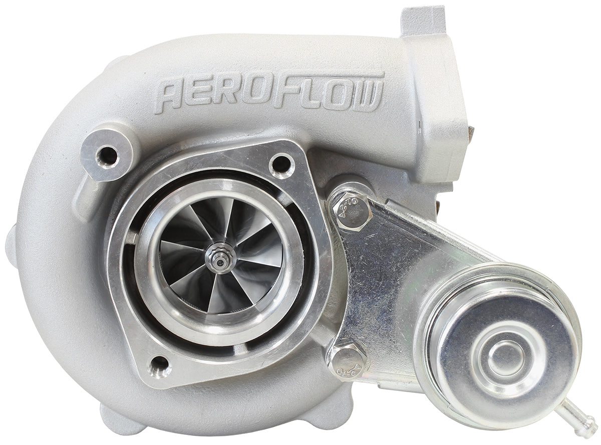 BOOSTED 4728 .64 for Nissan Turbocharger 200-440HP Rating - Natural Cast Finish (Internal Wastegate, T28 Inlet Flange, 5-Bolt Exhaust Flange)