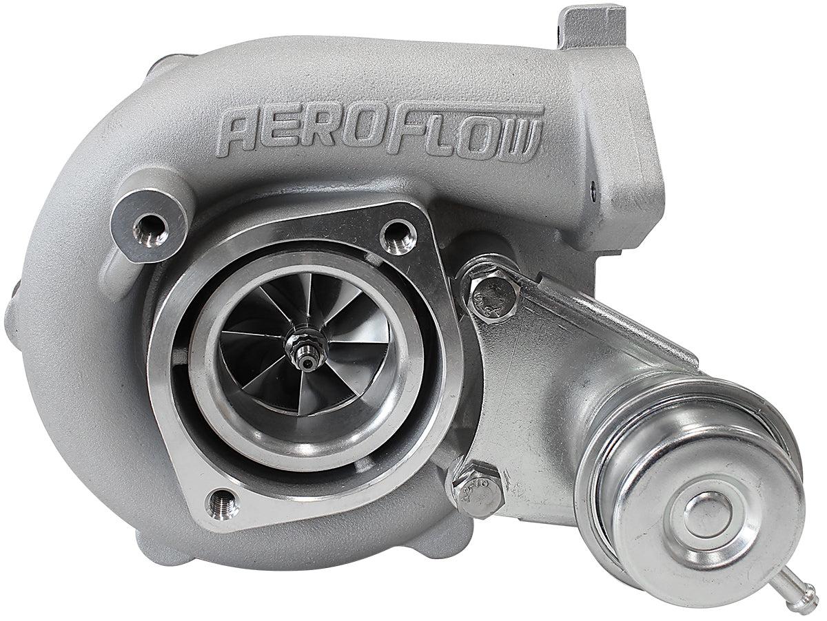 BOOSTED 4728 .86 for Nissan Turbocharger 200-440HP Rating - Natural Cast Finish (Internal Wastegate, T28 Inlet Flange, 5-Bolt Exhaust Flange)