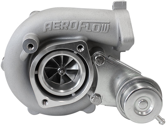 BOOSTED 4728 .86 for Nissan Turbocharger 200-440HP Rating - Natural Cast Finish (Internal Wastegate, T28 Inlet Flange, 5-Bolt Exhaust Flange)