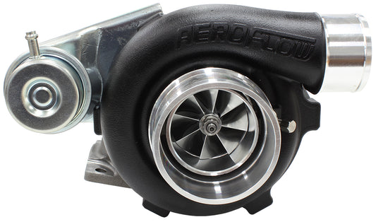 BOOSTED 5328 .64 Turbocharger 275-550HP Rating - Hi Temp Black Finish (Internal Wastegate, T28 Inlet Flange, 5-Bolt Exhaust Flange)