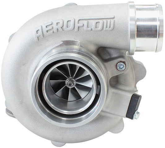 Aeroflow Performance AF8005-2010 BOOSTED 4849 .72 Turbocharger 550HP, Natural Cast Finish External Wastegate, V-Band Inlet & Exhaust Flanges