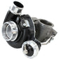 Aeroflow Performance AF8005-2013BLK BOOSTED 4849 .72 Turbocharger 550HP, Hi Temp Black Finish Internal Wastegate, V-Band Inlet & Exhaust Flanges