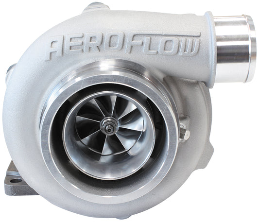 BOOSTED 5455 .63 Turbocharger 340-650HP Rating - Natural Cast Finish (External Wastegate, T3 Inlet Flange, V-Band Exhaust Flange)