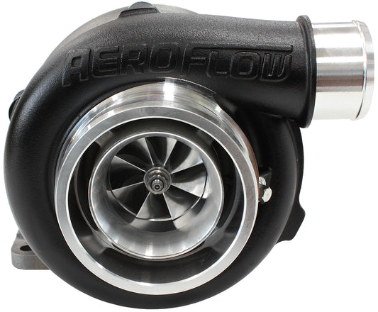 BOOSTED 5355 1.06 Turbocharger 340-650HP Rating - Hi Temp Black Finish (External Wastegate, T3 Inlet Flange, V-Band Exhaust Flange)