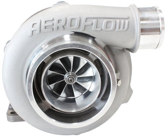 BOOSTED 5855 1.06 Turbocharger 400-750HP Rating - Natural Cast Finish (External Wastegate, T3 Inlet Flange, V-Band Exhaust Flange)