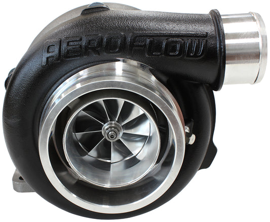 BOOSTED 5855 1.06 Turbocharger 400-750HP Rating - Hi Temp Black Finish (External Wastegate, T3 Inlet Flange, V-Band Exhaust Flange)