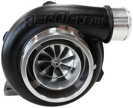 BOOSTED 5862 .63 Turbocharger 400-750HP Rating - Hi Temp Black Finish (External Wastegate, T3 Inlet Flange, V-Band Exhaust Flange)