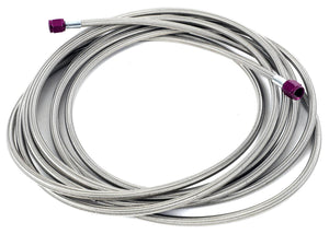 ZEX ZEXNS6669 Hose 18' -4AN Stainless Steel Braided