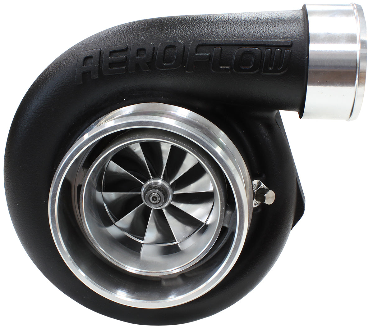 BOOSTED 6362 1.01 Turbocharger 450-850HP Rating - Hi Temp Black Finish (External Wastegate, V-Band Inlet and Exhaust Flanges)