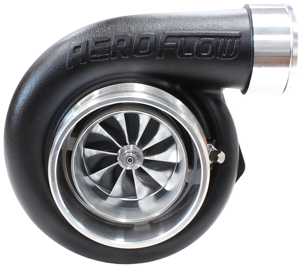 BOOSTED 6762 1.01 Turbocharger 550-1000HP Rating - Hi Temp Black Finish (External Wastegate, V-Band Inlet & Exhaust Flanges)