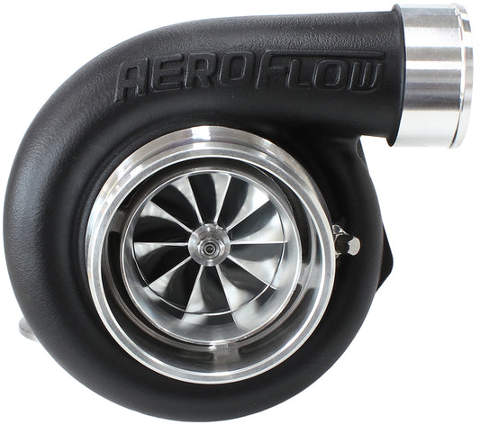 BOOSTED 6762 1.21 Turbocharger 550-1000HP Rating - Hi Temp Black Finish (External Wastegate, V-Band Inlet & Exhaust Flanges)