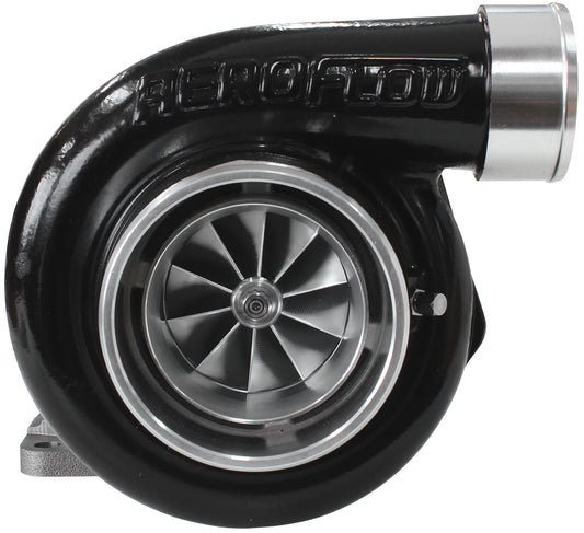 BOOSTED 6762 1.06 Turbocharger 950HP, Hi Temp Black Finish (External Wastegate, T3 Inlet Flange, V-Band Exhaust Flange)