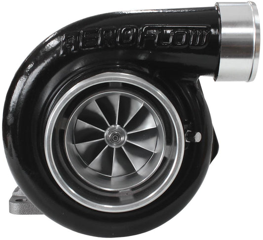BOOSTED 6762 1.06 Turbocharger 950HP, Hi Temp Black Finish (External Wastegate, T3 Inlet Flange, V-Band Exhaust Flange)
