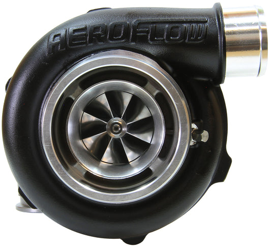 BOOSTED 5455 1.01 Turbocharger 340-650HP Rating - Hi Temp Black Finish (External Wastegate, V-Band Inlet & Exhaust Flanges)