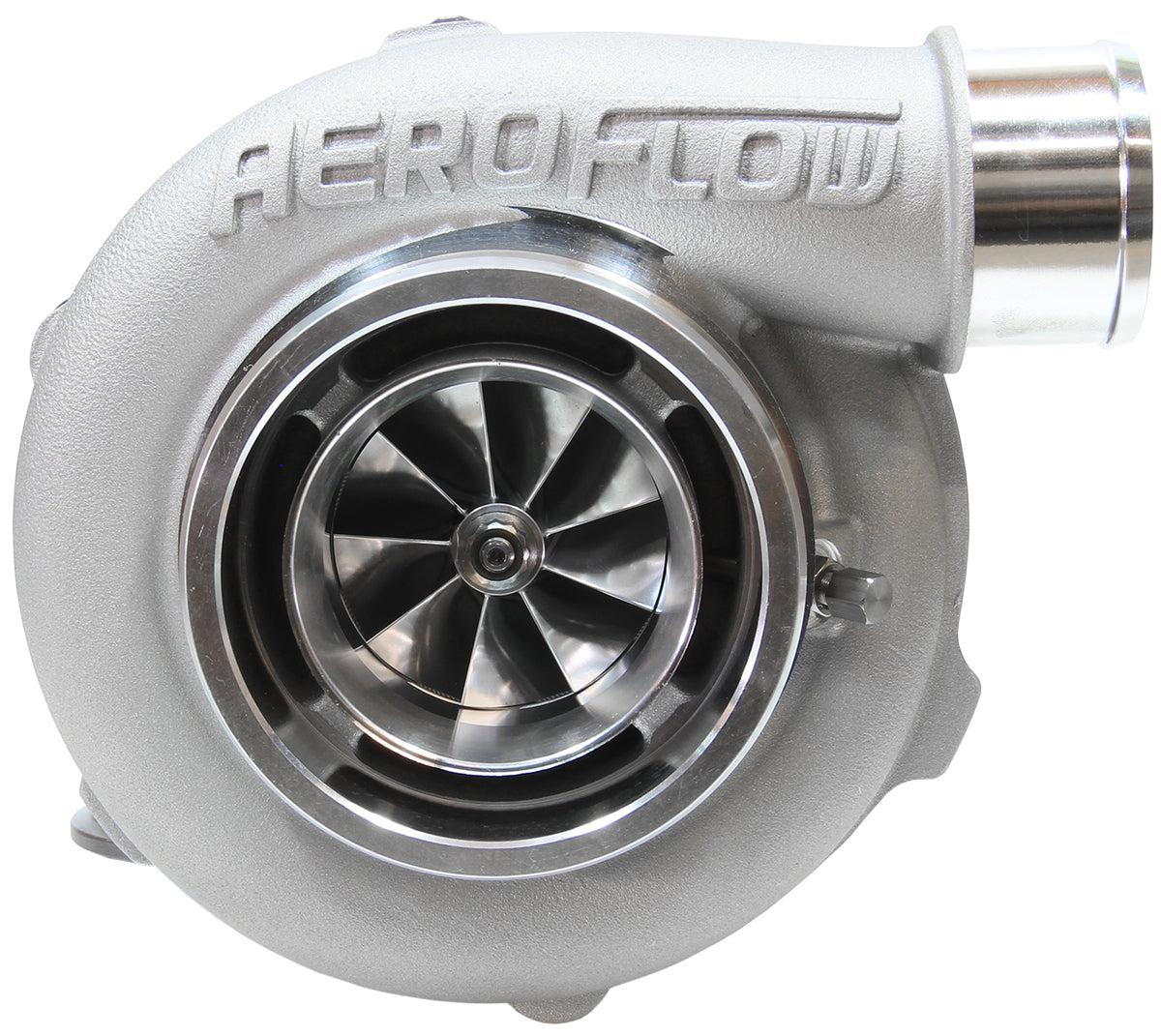 BOOSTED 5855 .83 Turbocharger 400-750HP Rating - Natural Cast Finish (External Wastegate, V-Band Inlet & Exhaust Flanges)