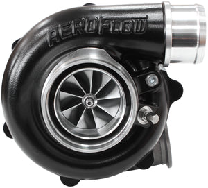 Aeroflow AF8005-3042BLK BOOSTED B5455 1.21 VBAND FLANGV-BAND OUTLET G30 660 BLACK