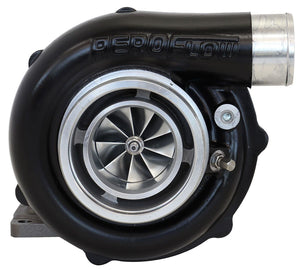 Aeroflow AF8005-3043BLK BOOSTED B5855 .61 Turbocharger 770HP, Hi Temp Black Finish External Wastegate, T3 Inlet Flange, V-Band Exhaust Flange