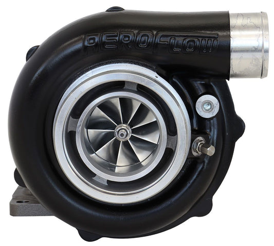 Aeroflow AF8005-3043BLK BOOSTED B5855 .61 Turbocharger 770HP, Hi Temp Black Finish External Wastegate, T3 Inlet Flange, V-Band Exhaust Flange