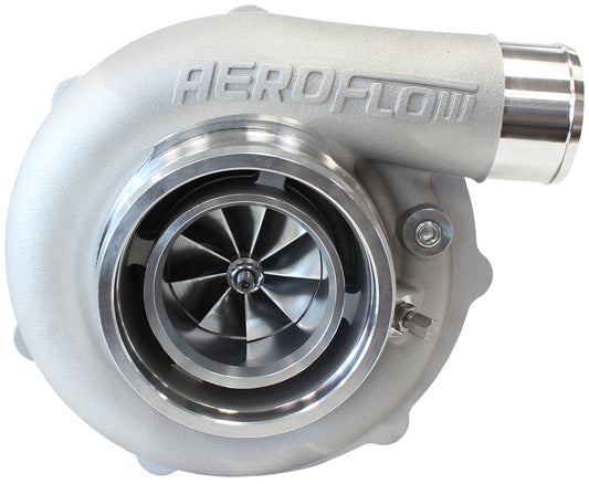 Aeroflow Performance AF8005-3049 BOOSTED B5855 1.01 Turbocharger 770HP, Natural Cast Finish External Wastegate, V-Band Inlet & Exhaust Flanges