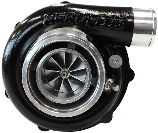 Aeroflow Performance AF8005-3049BLK BOOSTED B5855 1.01 Turbocharger 770HP, Hi Temp Black Finish External Wastegate, V-Band Inlet & Exhaust Flanges