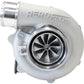 BOOSTED B5455 .83 Reverse Rotation Turbocharger 660HP, Natural Cast Finish (External Wastegate, V-Band Inlet & Exhaust Flanges)