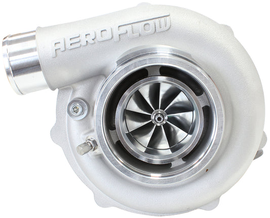 Aeroflow Performance  AF8005-3150 BOOSTED B5855 1.21 Reverse Rotation Turbocharger 770HP, Natural Cast Finish External Wastegate, V-Band Inlet & Exhau